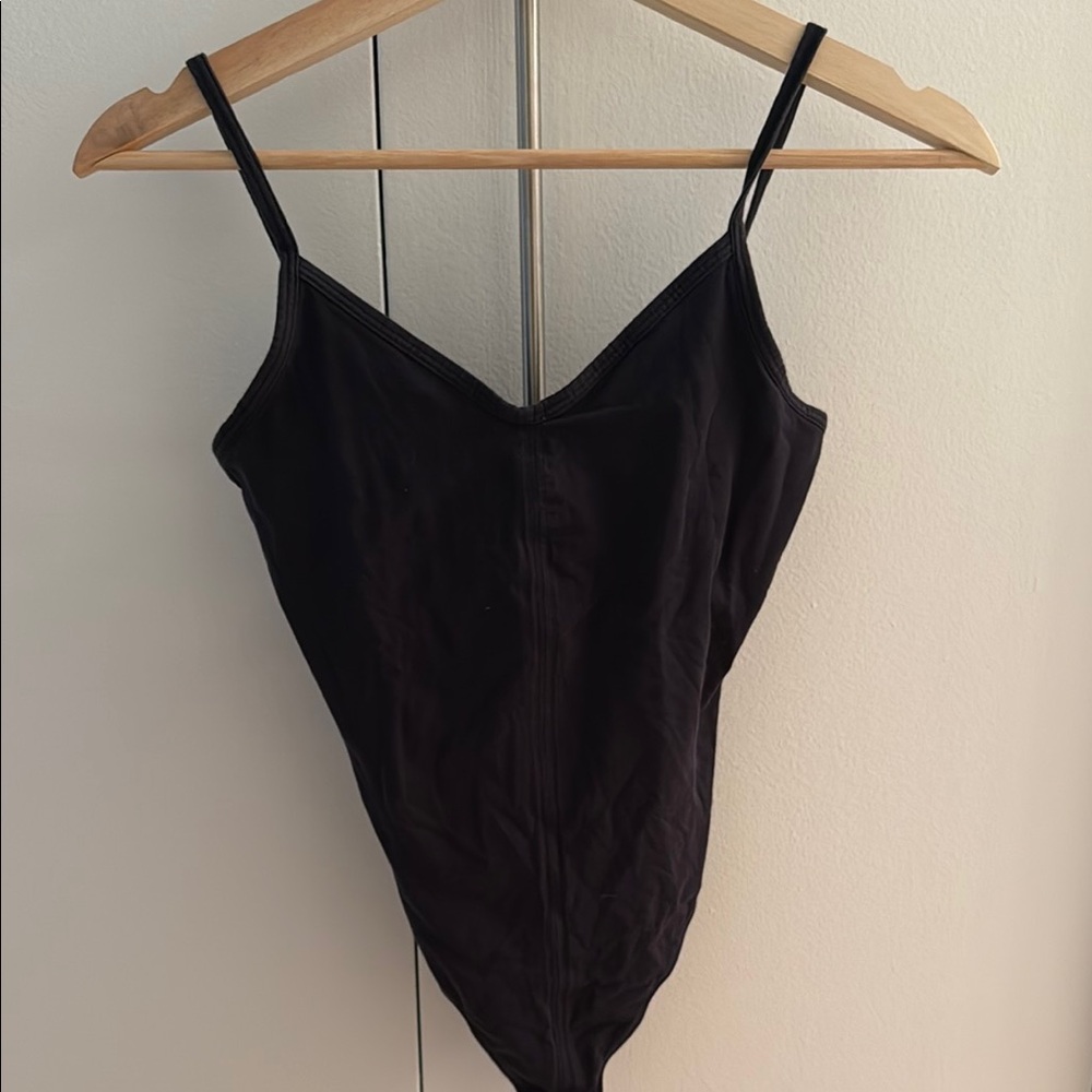 Everlane staple black bodysuit